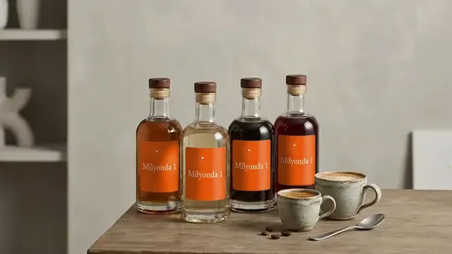 Kahve ve Tatlılar İçin Aromalı Şuruplar – kahve karşılaştırması